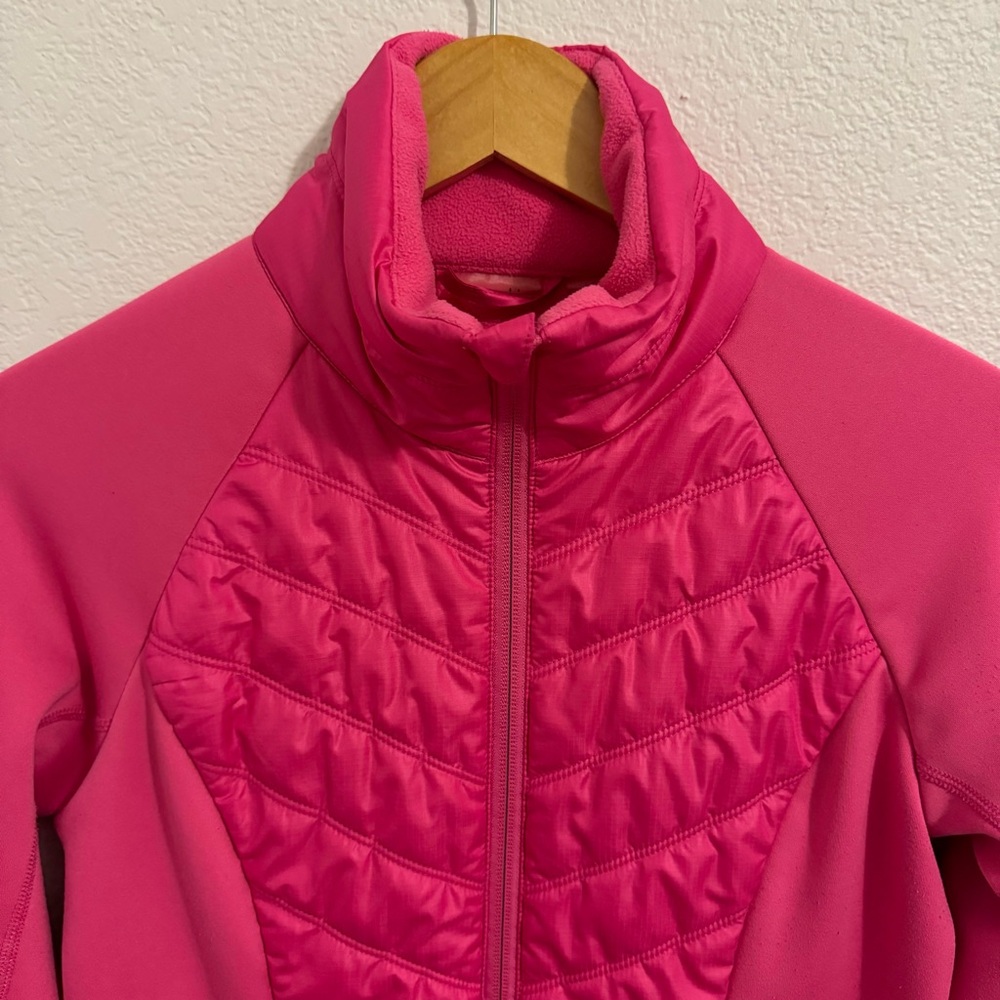 Zella Pink Light Athletic Insulated Zip Up Jacket. Size Women’s Small. - Picture 3 of 17